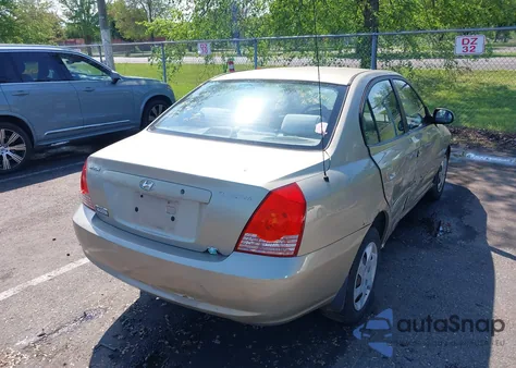 2005 Hyundai Elantra Gls/Gt из США, поврежденный, VIN KMHDN46D65U125407